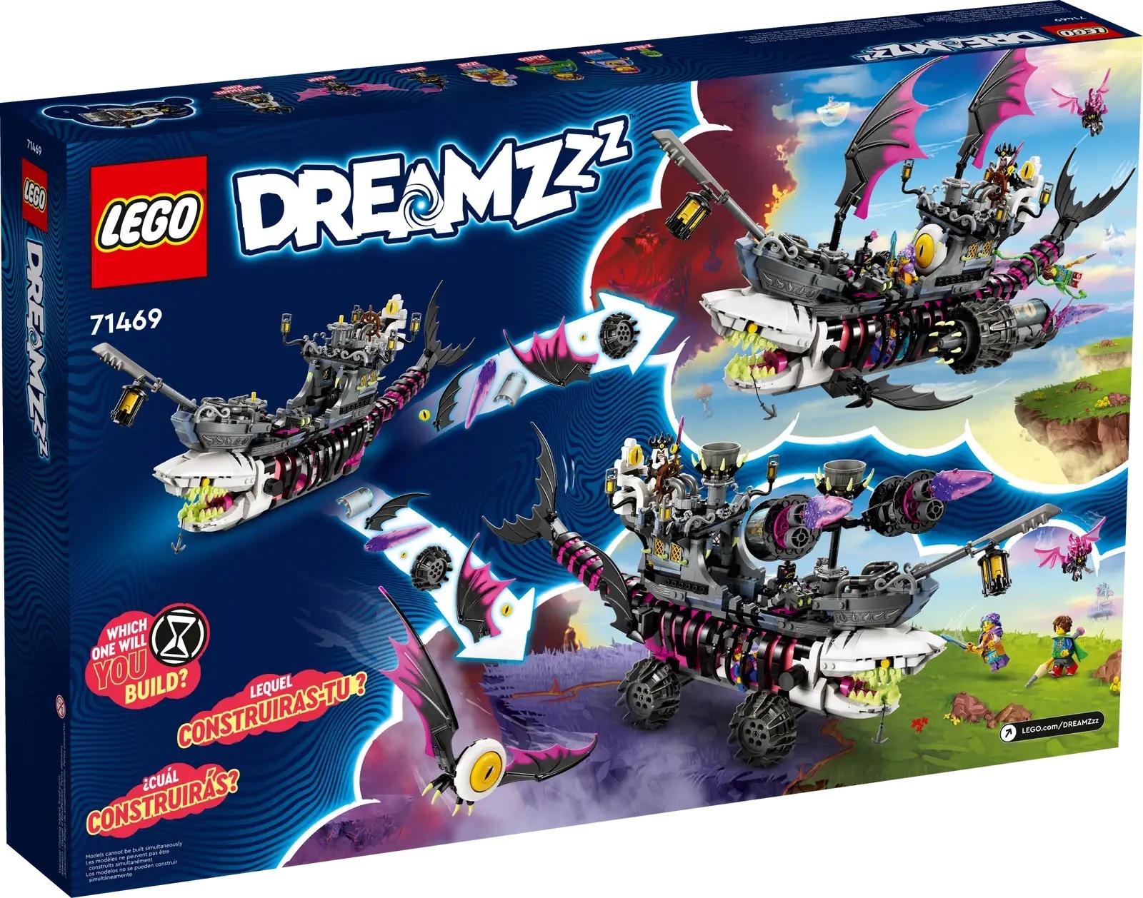[飛米樂高積木專賣店] LEGO 71469 DREAMZzz-惡夢鯊魚船
