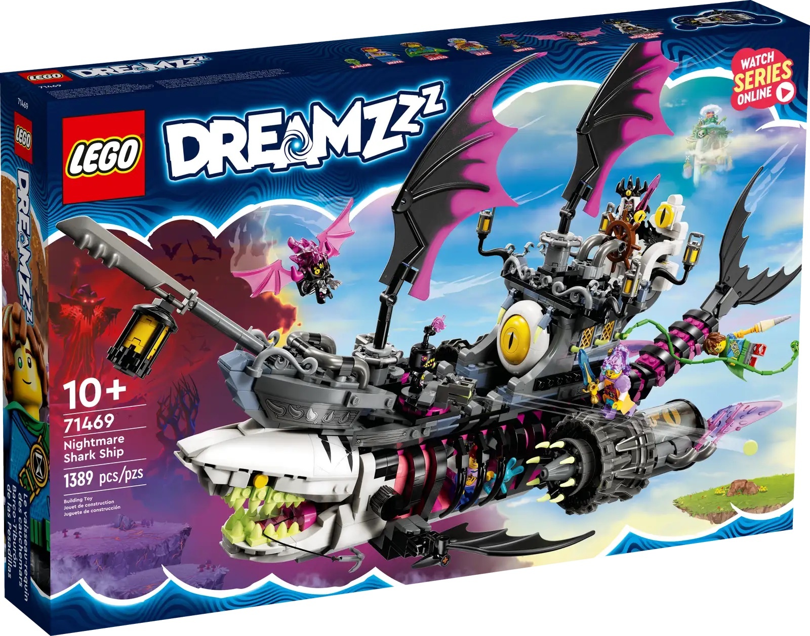 [飛米樂高積木專賣店] LEGO 71469 DREAMZzz-惡夢鯊魚船