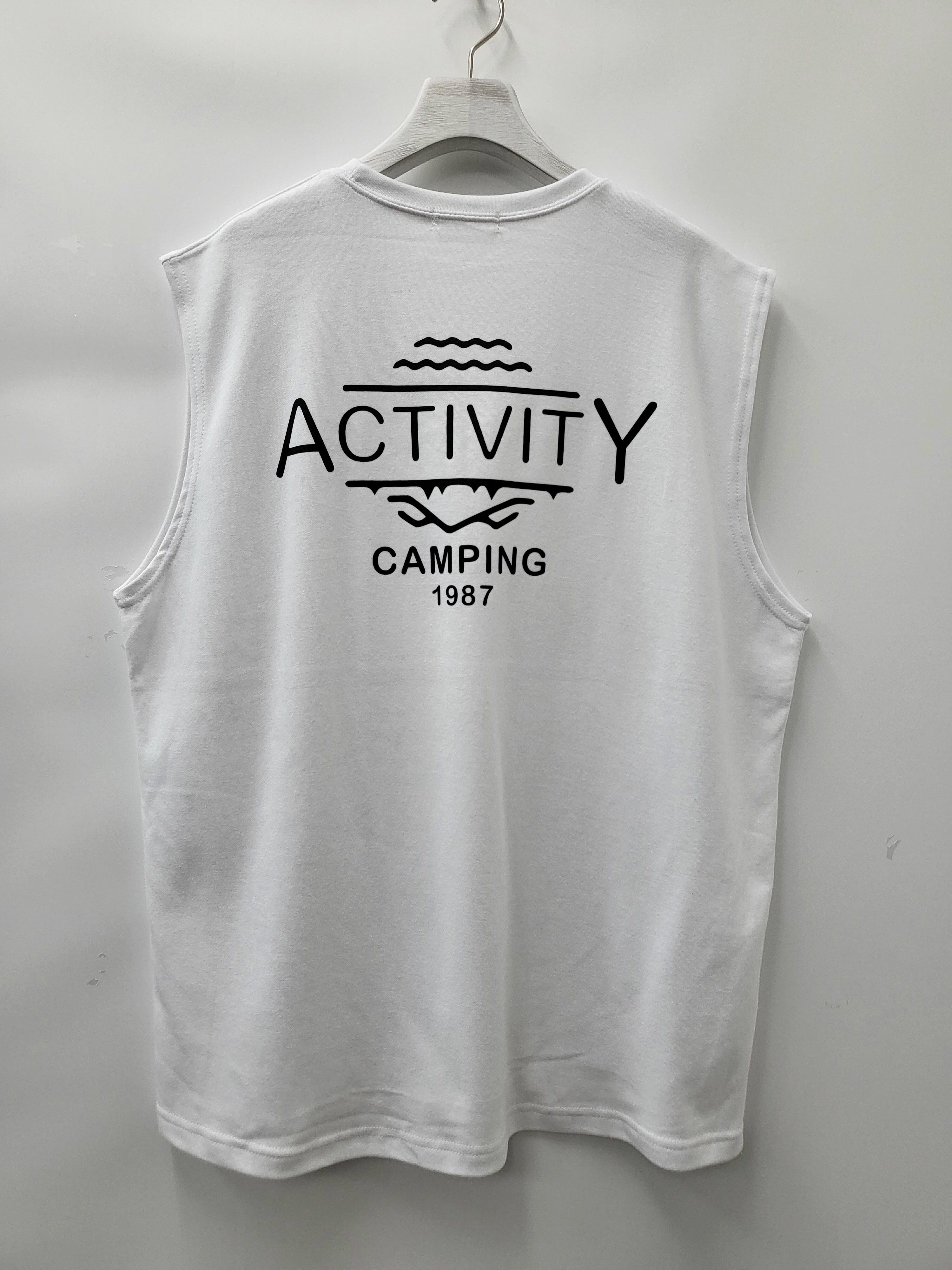 英文字背心 V978