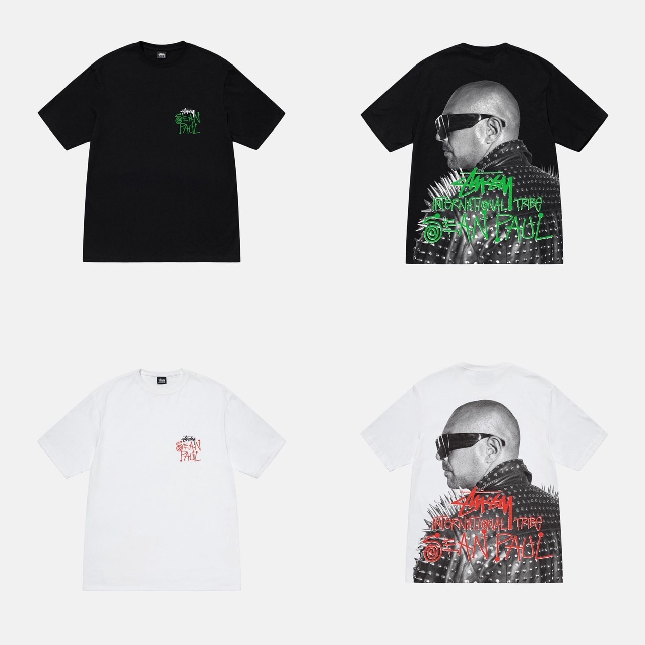 STUSSY & SEAN PAUL 聯名款短袖新款