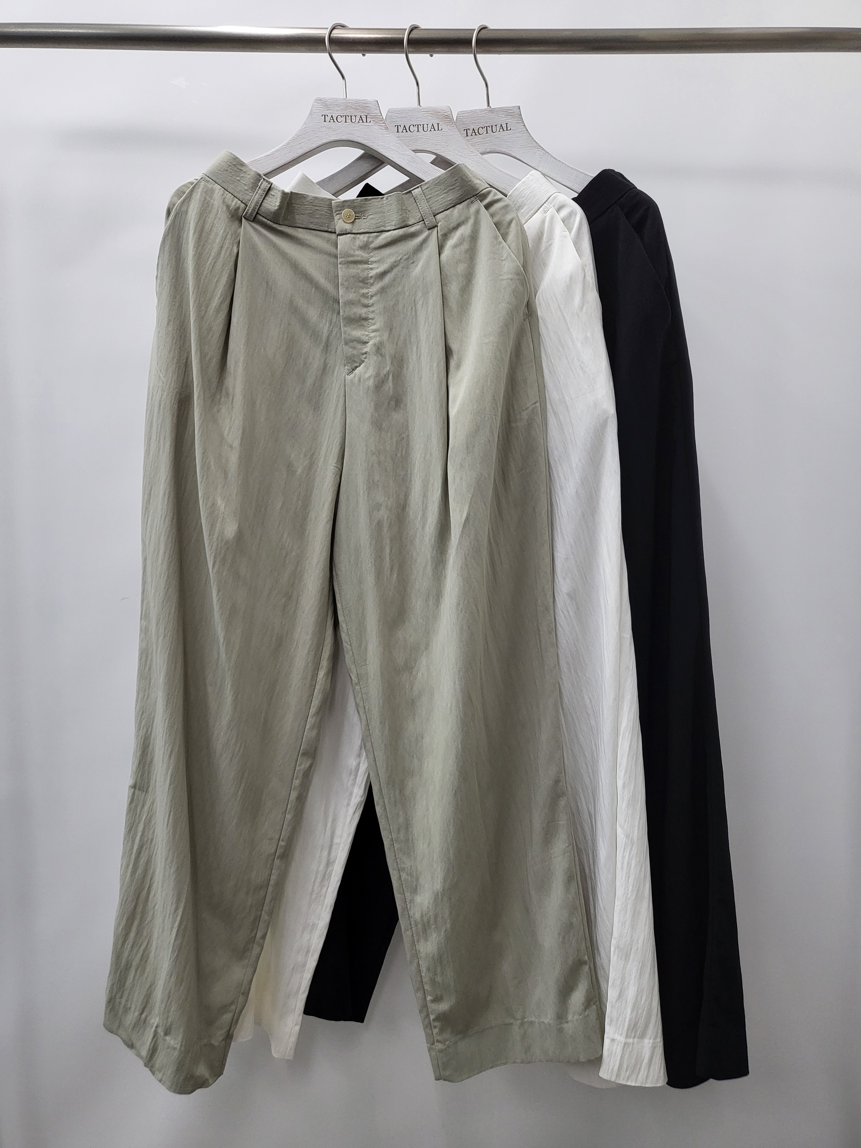 淨色鬆身西褲 P2519