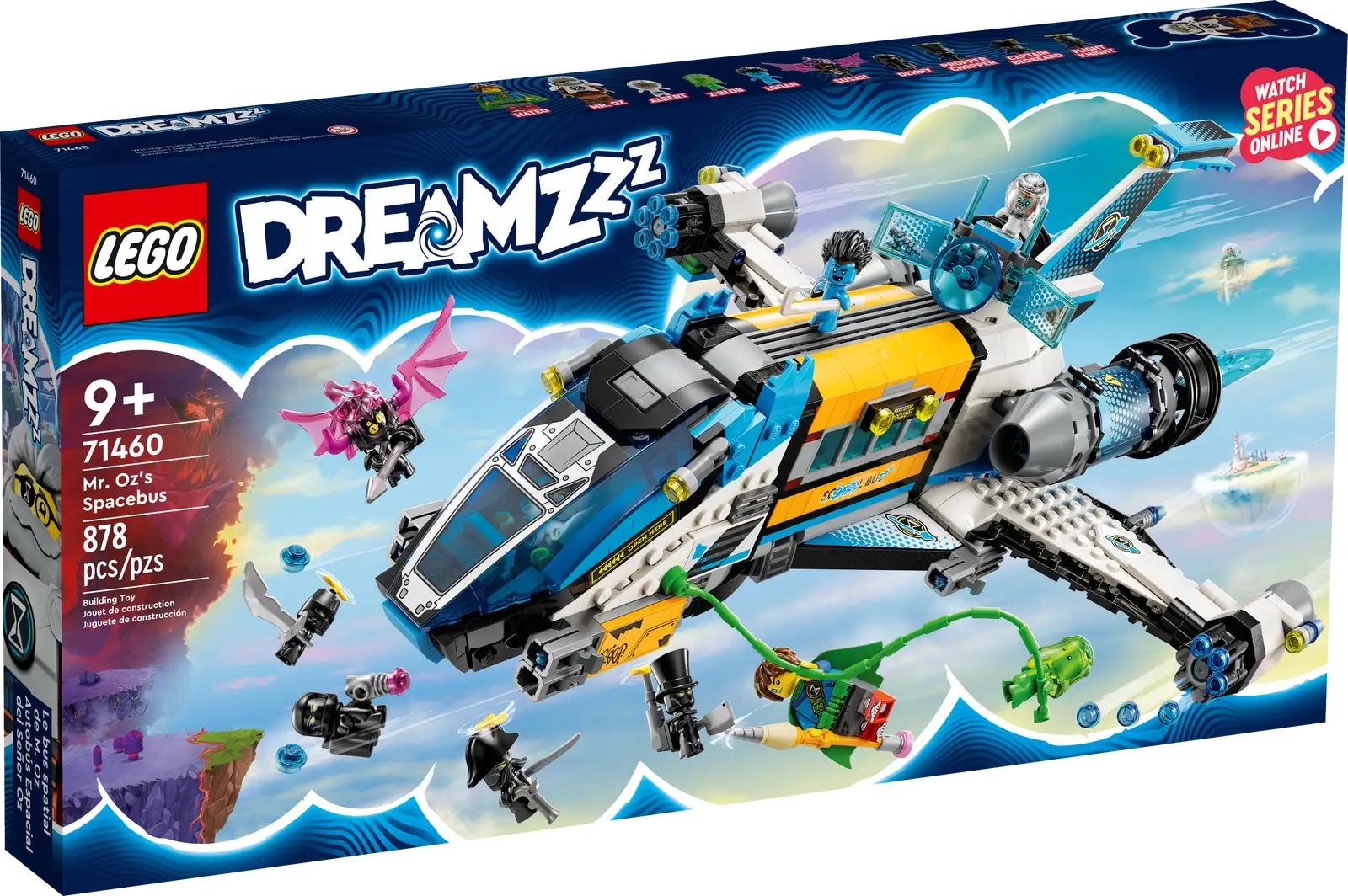 瘋狂的夢境世界｜LEGO 71460 DREAMZzz-奧茲華老師的太空巴士| 飛米樂高 