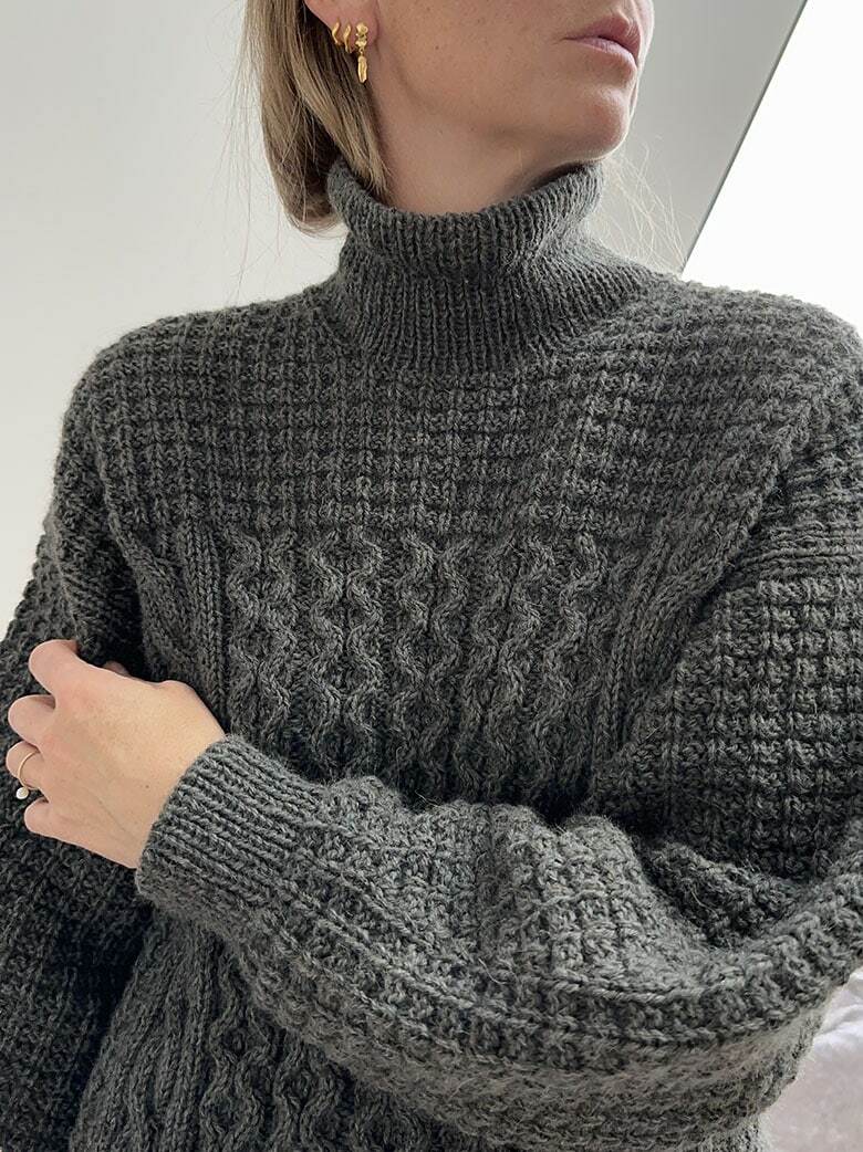 WAFFLE_LOOP_SWEATER 材料包