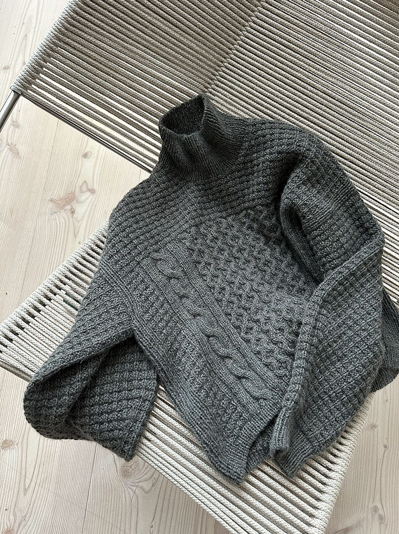 WAFFLE_LOOP_SWEATER 材料包
