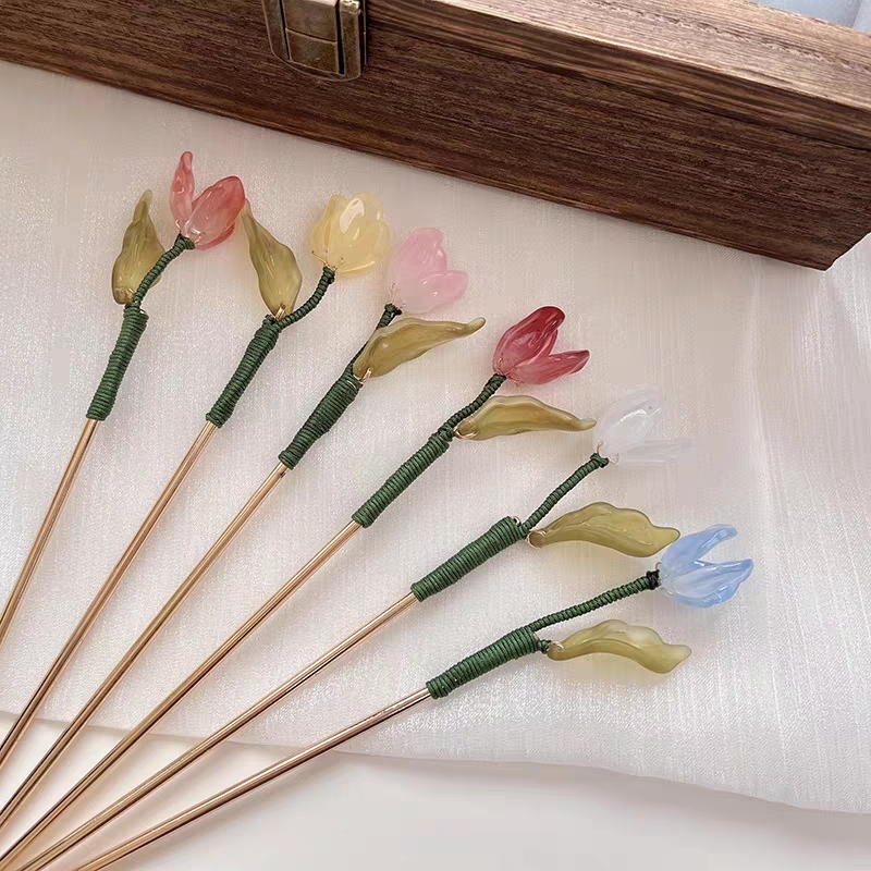 Tulip Hairpin