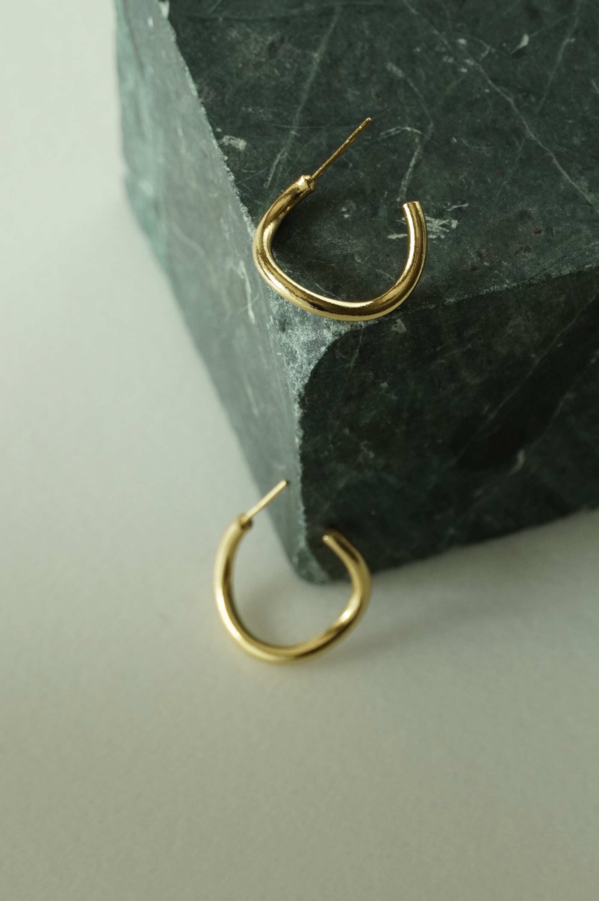 山海耳環 - K18 Plated