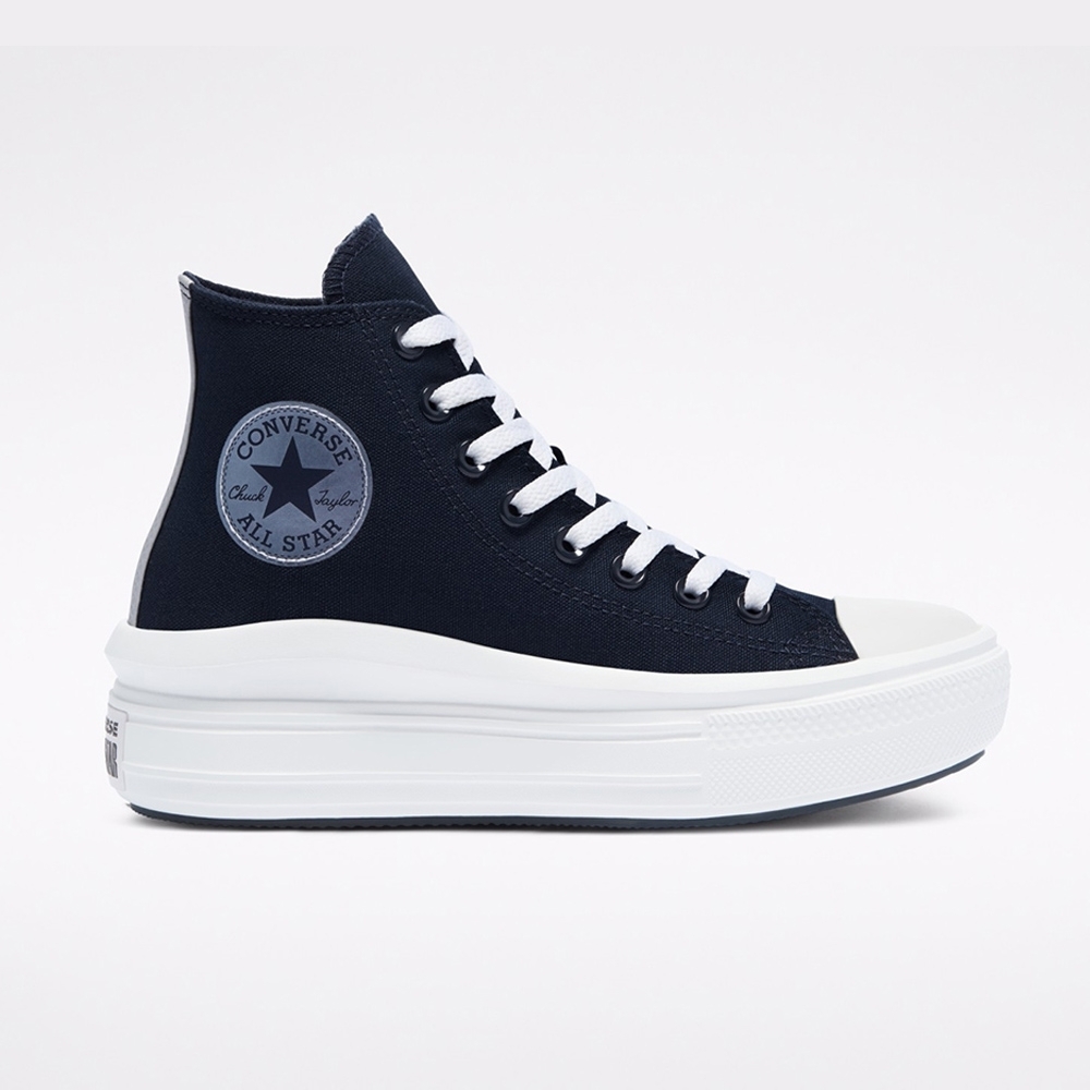 【現貨】CONVERSE CHUCK TAYLOR ALL STAR MOVE HI 厚底 高筒帆布鞋 深藍 570261C