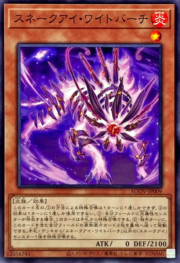 AGOV-JP009 スネークアイ・ワイトバーチ