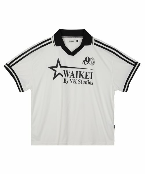 Tシャツ・カットソー Wai Kei Star Logo Collar Jersey Short-sleeved T-shirt BMY150 Wai Kei Star Logo Collar Jersey Short-sleeved T-shirt BMY150