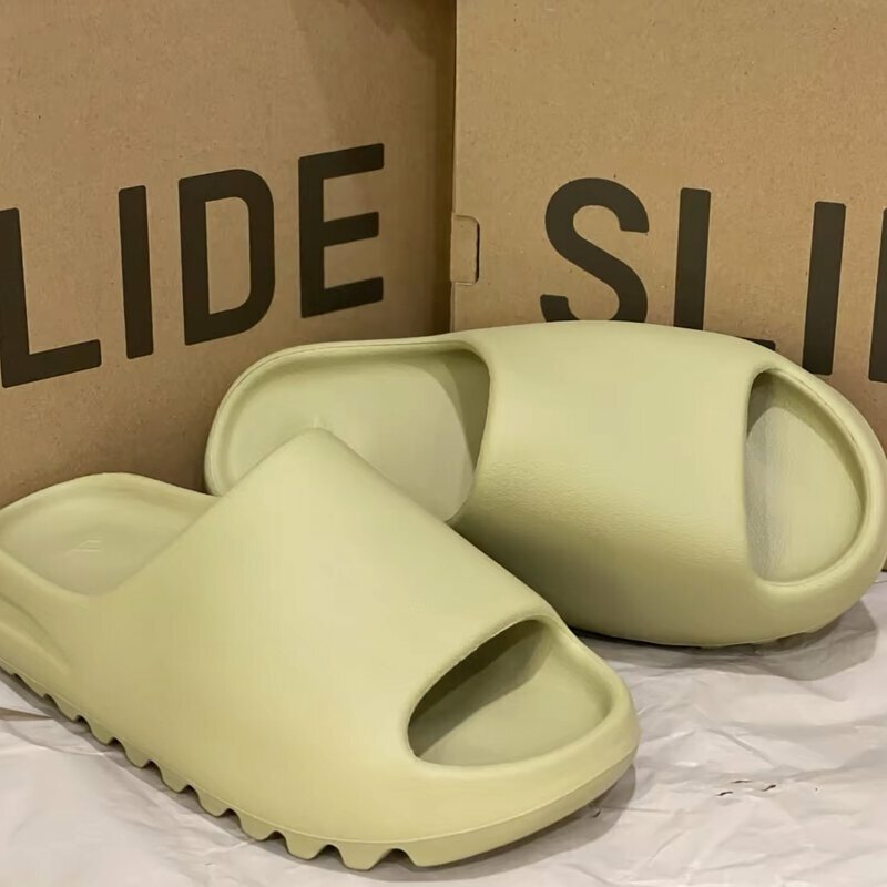 Adidas YEEZY SLIDE "RESIN" 綠豆沙 抹茶 豆綠 拖鞋 FZ5904