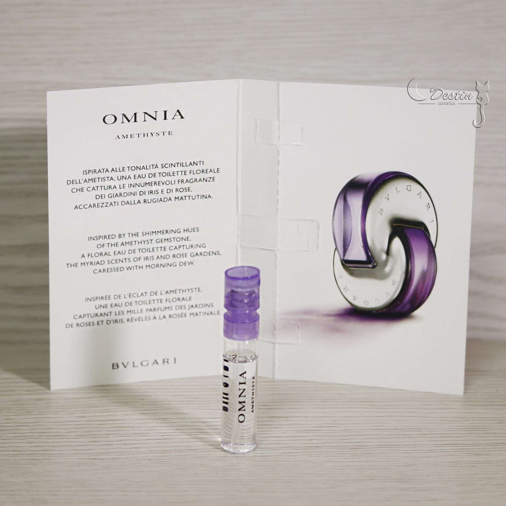 BVLGARI 寶格麗花舞輕盈（紫水晶） Omnia Amethyste 女性淡香水1.5mL