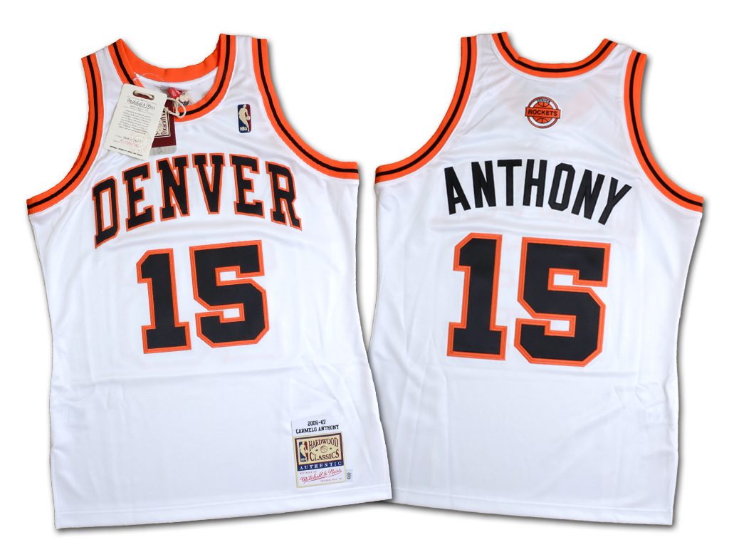Mitchell & Ness 丹佛金塊隊 Carmelo Anthony 2006-2007 復刻 球員版球衣