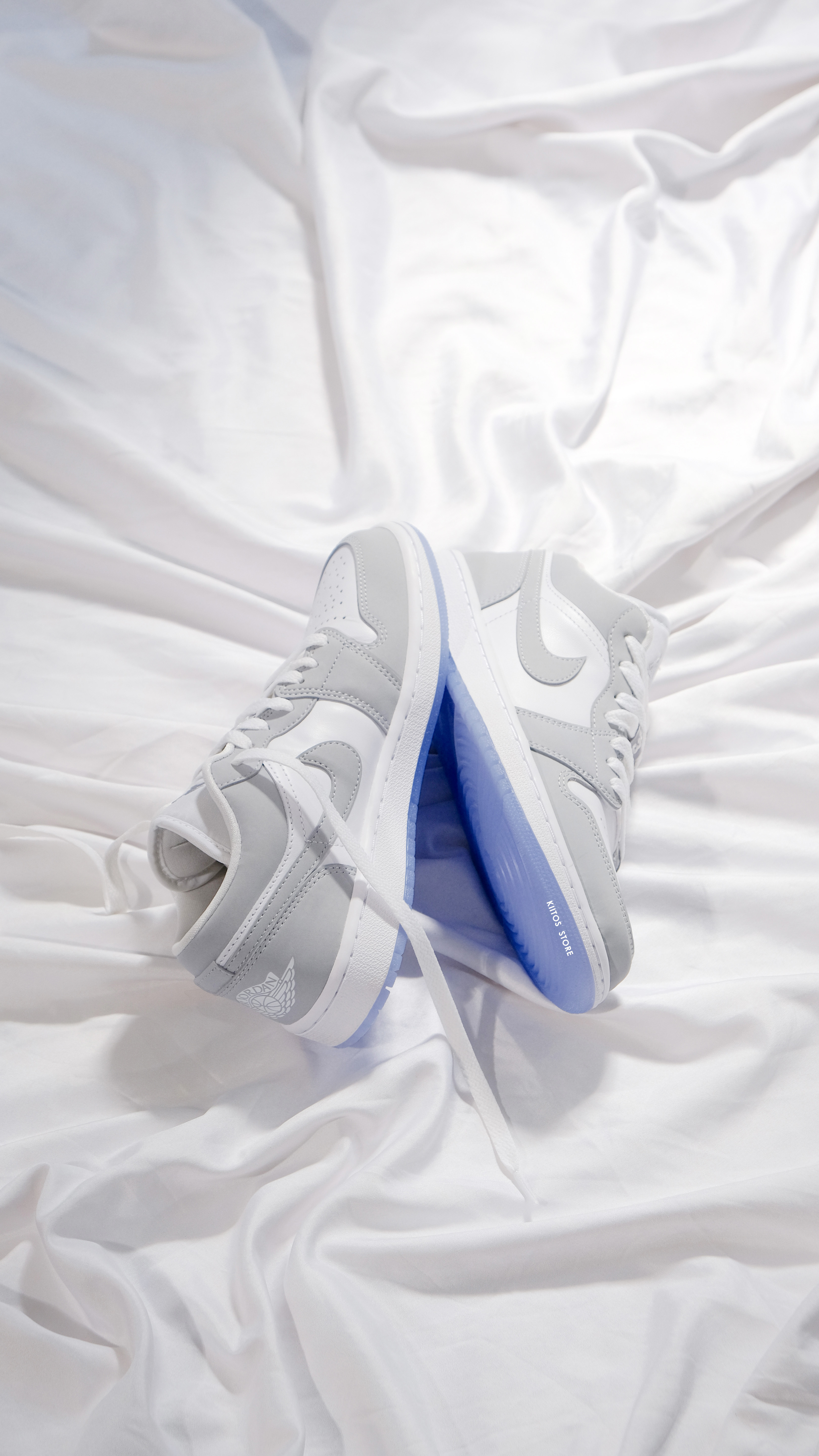 【現貨出清】 Nike Air Jordan 1 Low  灰色 小迪奧 DC0774-105