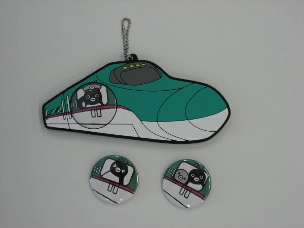 JR 東日本 E5 Suica 企鵝襟章匙扣