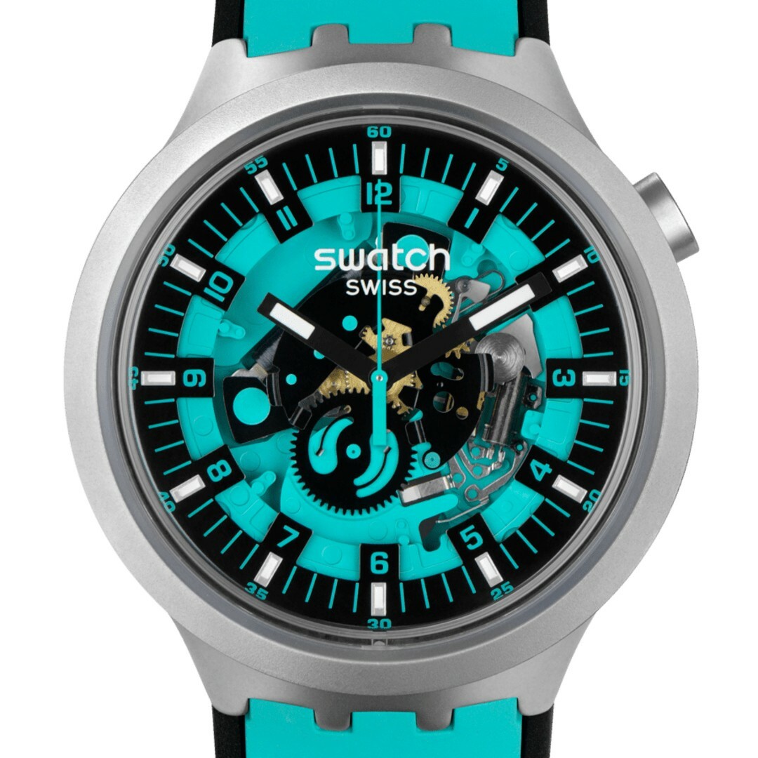 【Swatch】BIG BOLD IRONY SB07S111 47mm 現代鐘錶