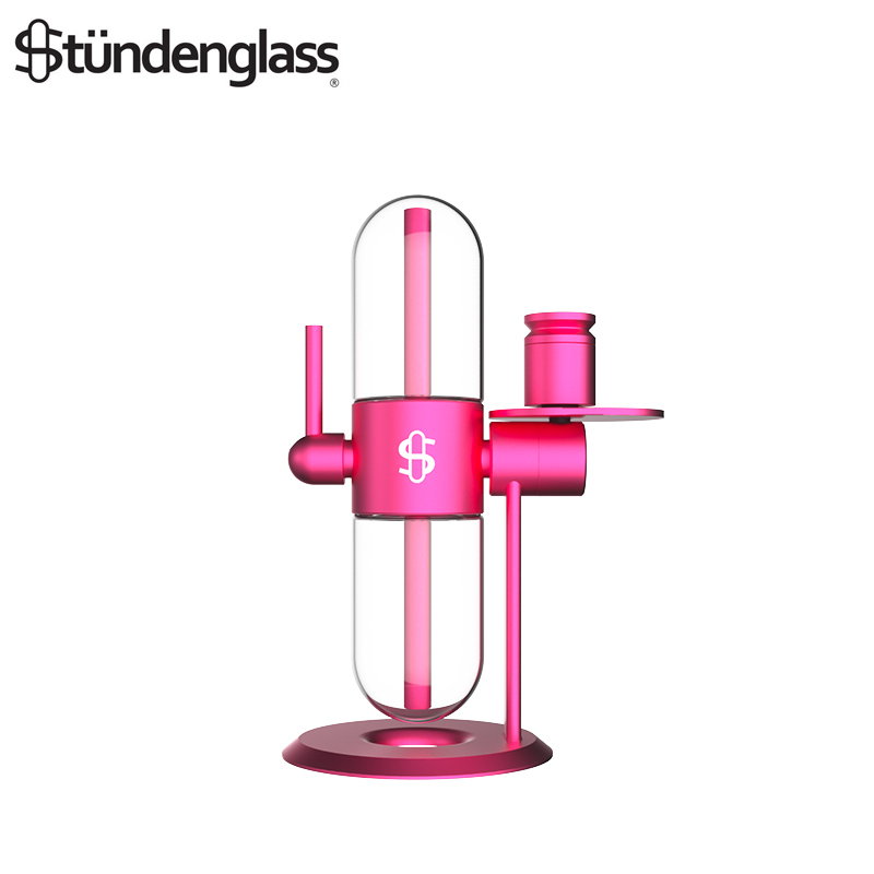 🇺🇸Stündenglass - Metal Pink Gravity Hookah 限量金屬粉紅重力壺