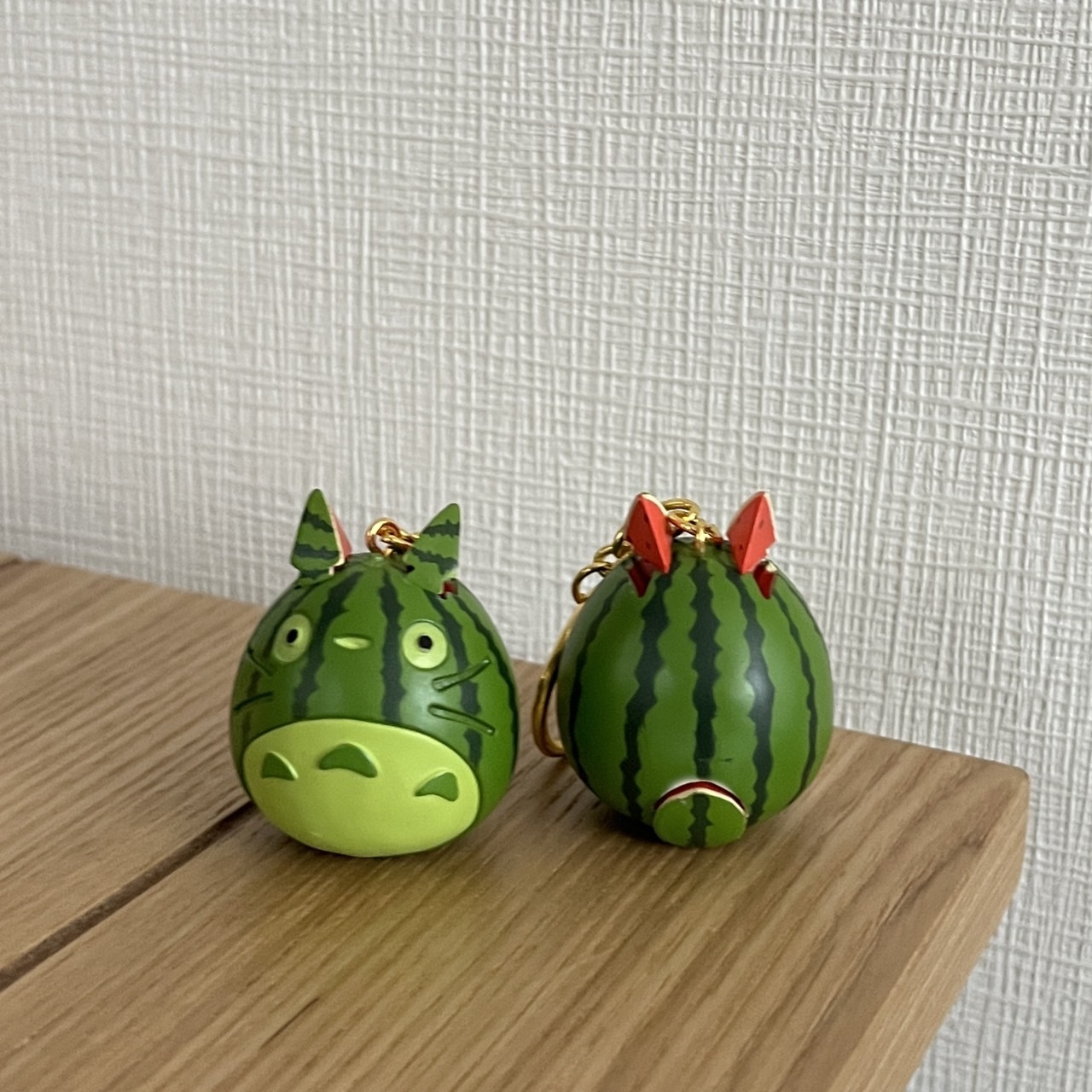 #現貨供應 吉卜力 宮崎駿 夏天西瓜龍貓鑰匙圈