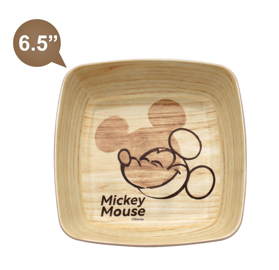 迪士尼米奇 - 竹纖維方形碗(6.5吋)