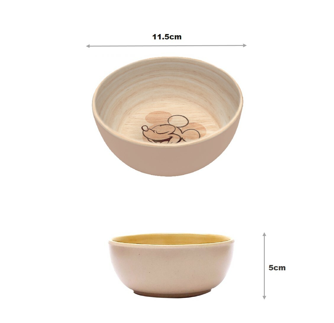 迪士尼米奇 - 竹纖維圓形碗(4.5吋)
