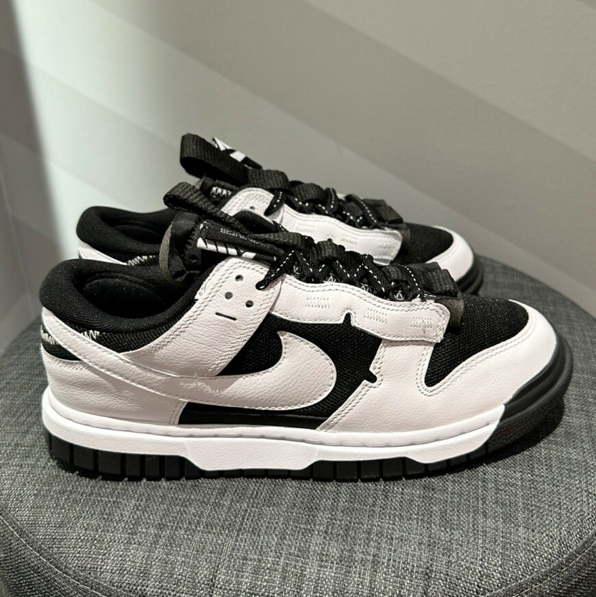 Nike Air Dunk Jumbo Remastered "Reverse Panda" 黑白 反轉熊貓 男鞋