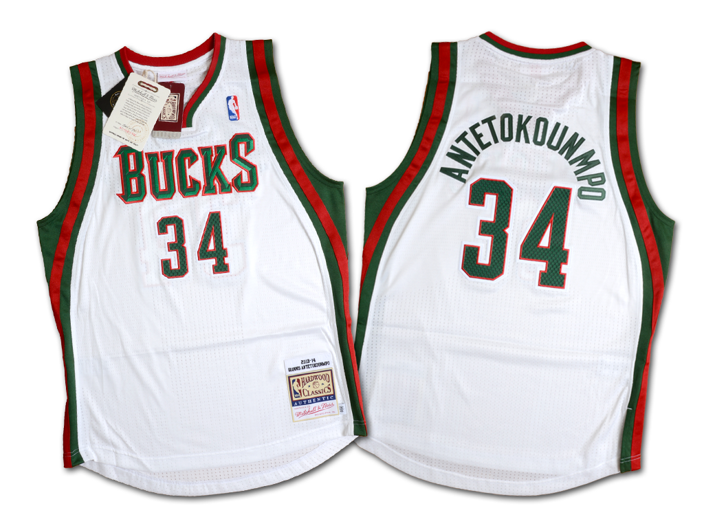 Mitchell & Ness NBA 密爾瓦基公鹿隊 Giannis Antetokounmpo 2013