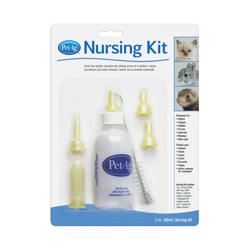PetAg - 寵物奶樽套裝 Nursing Kit 60ml (2oz)