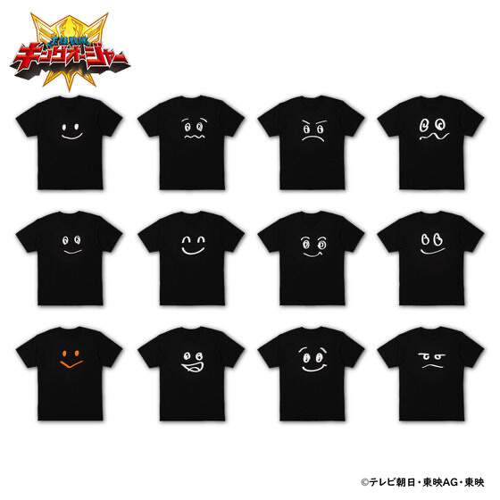 Pbandai 預訂2024/3月 王様戦隊キングオージャー　トウフ国の黒子Tシャツ（全12種）