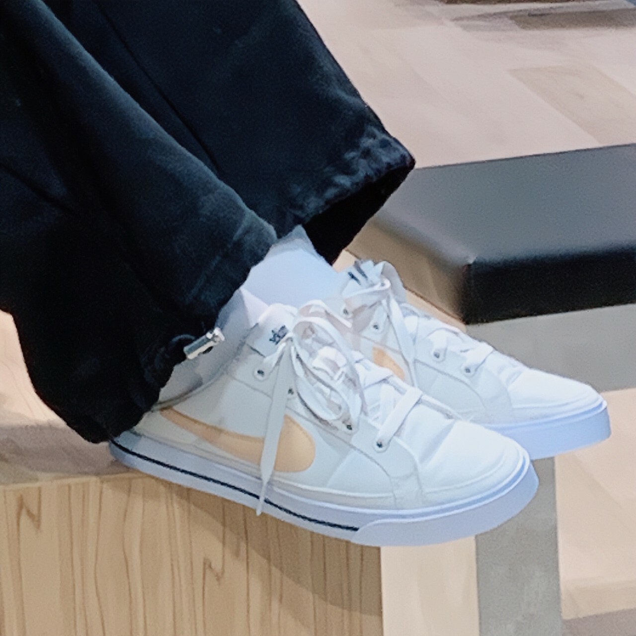 Nike Court Legacy 米黃色 杏色 板鞋 懶人鞋 女鞋