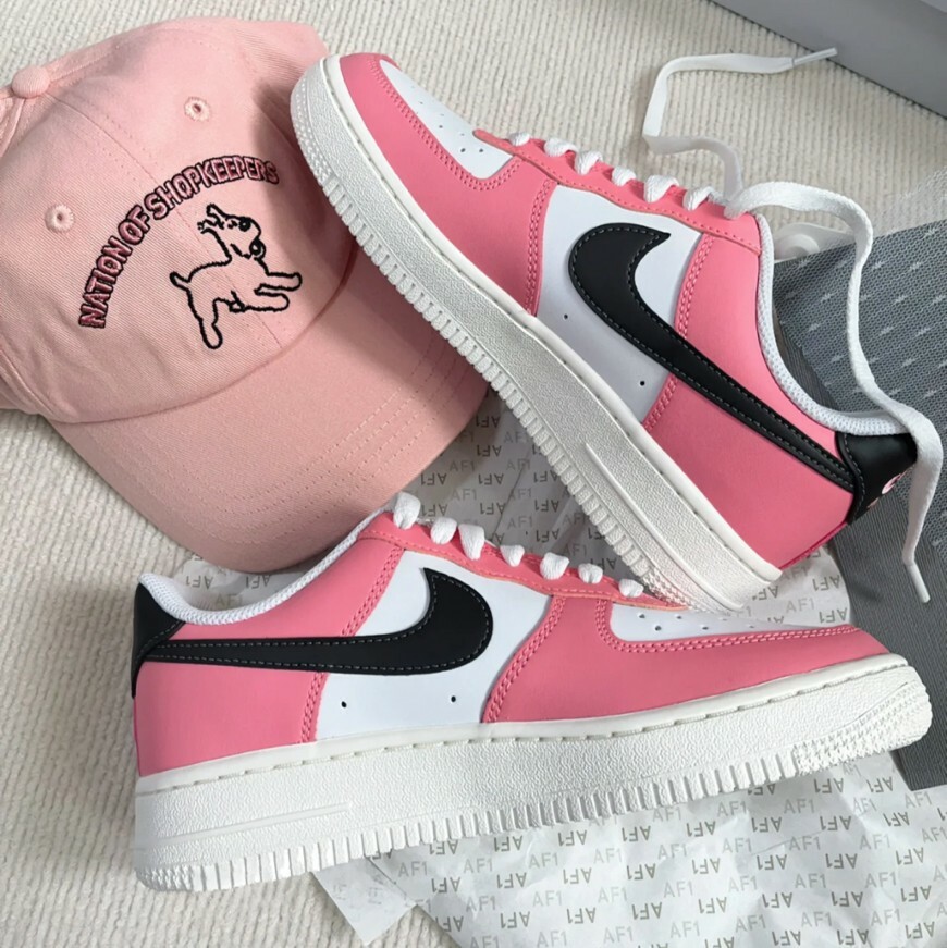 Nike Air Force 1 Low Pink Brown 草莓巧克力 七夕限定 男女FQ6850-621