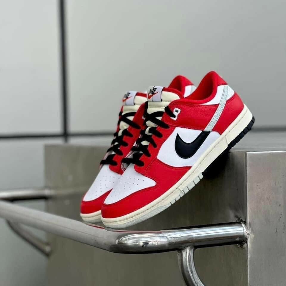 Nike Dunk Low "Chicago Split" 紅白 芝加哥 低筒板鞋 男鞋 DZ2536-600