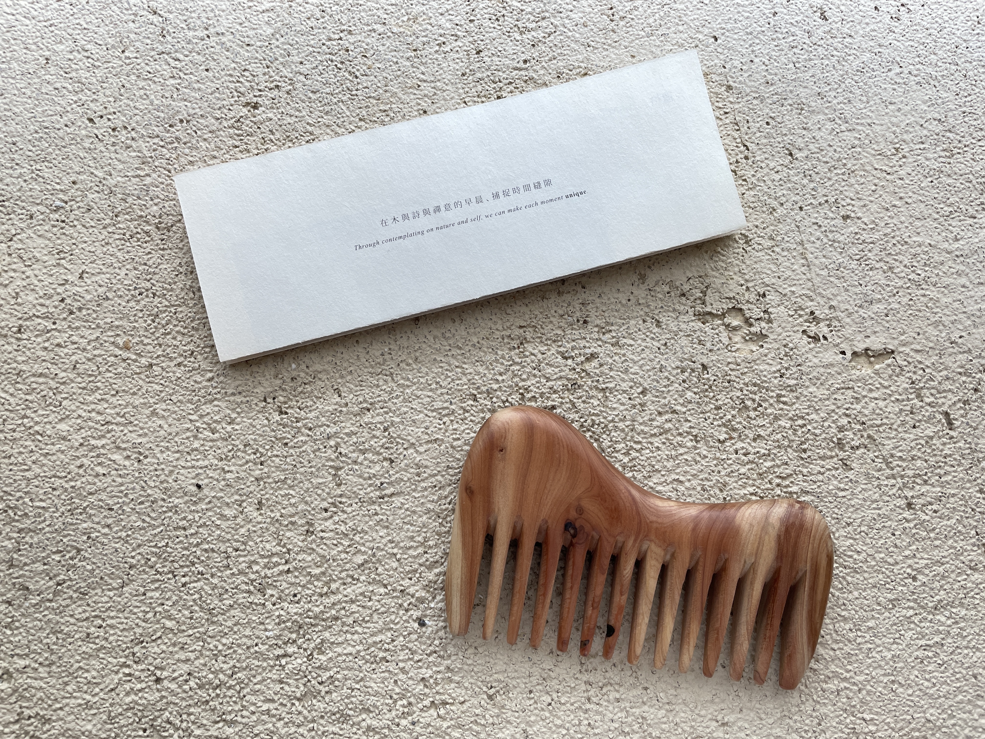 香氣生活小講〉香氣 X 器物—島嶼手工木梳專題 ft. 開花實驗室