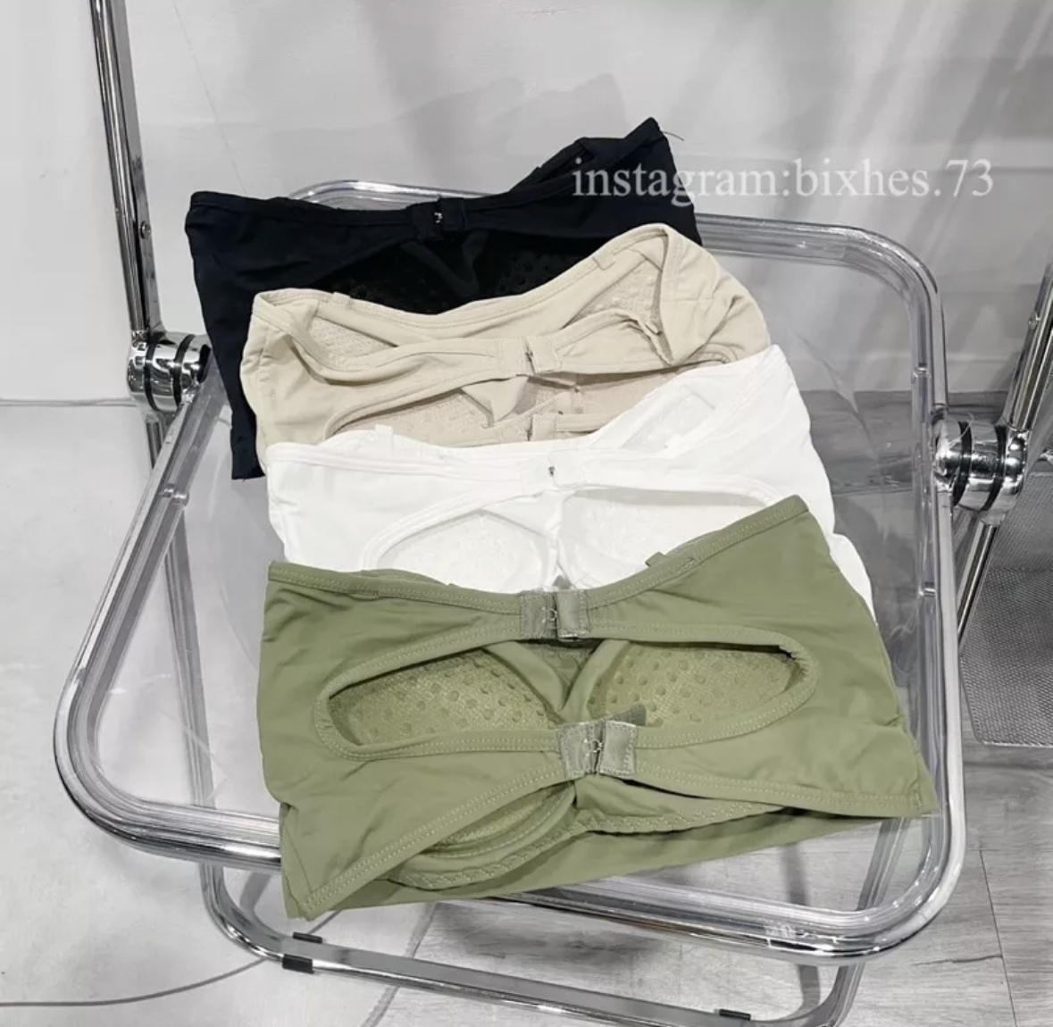 冰絲背雙扣平口內衣(C00019)