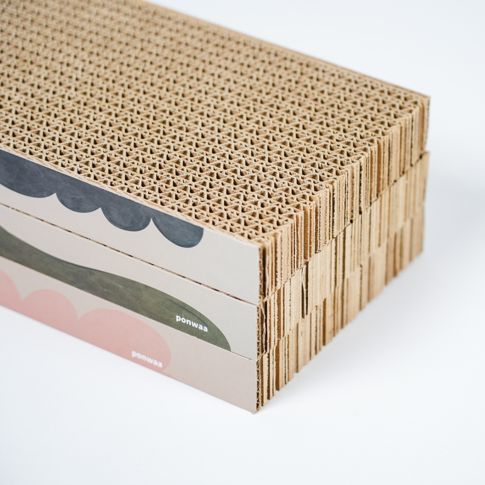 Ponwaa｜色塊抓板Mini (3片盒裝)