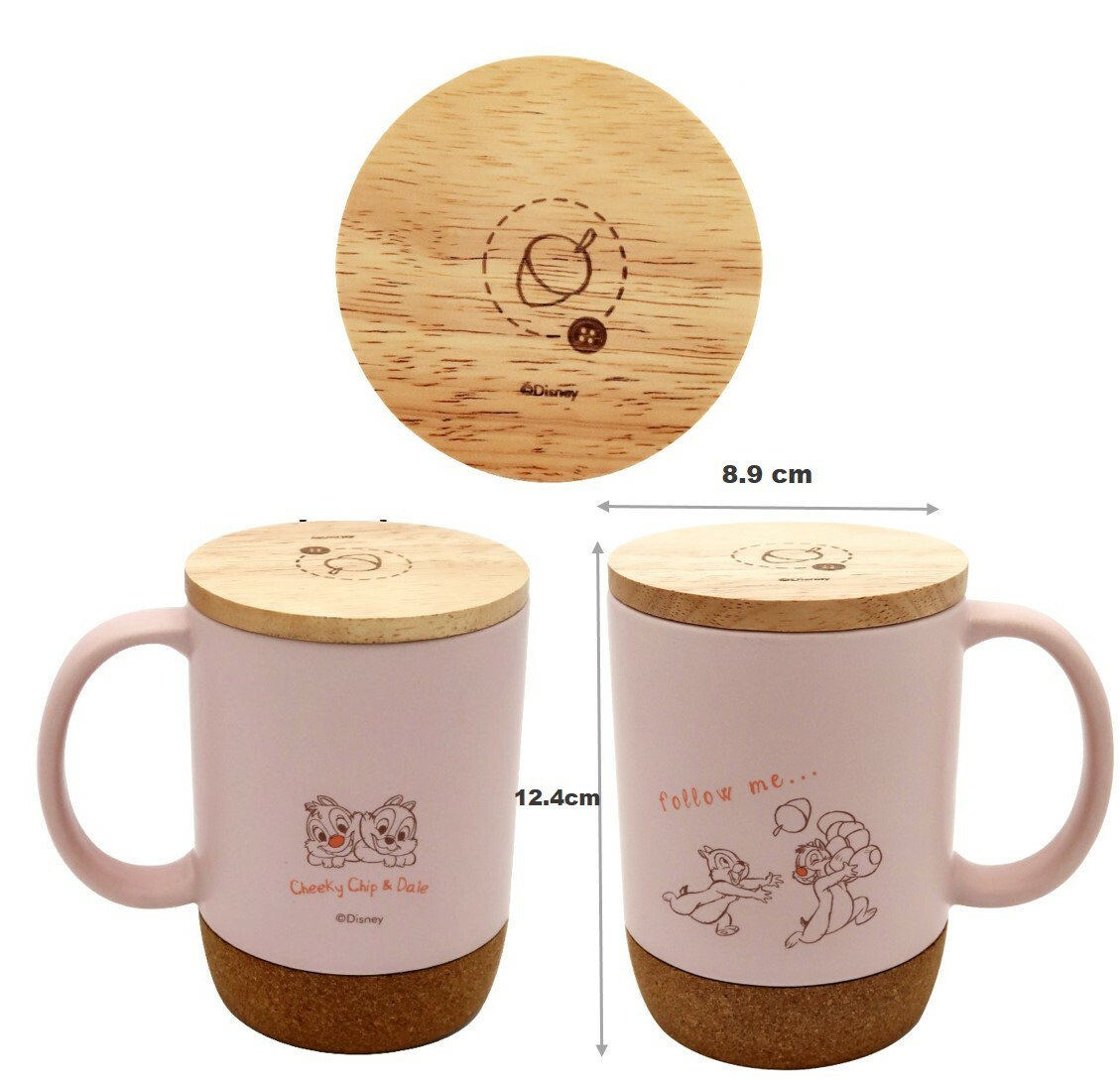 迪士尼鋼牙與大鼻陶瓷杯連蓋