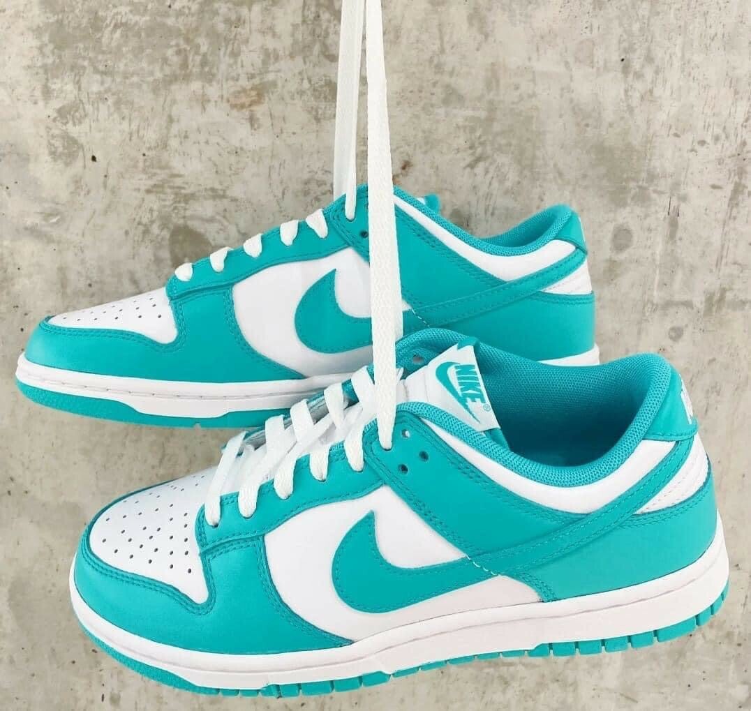 Nike Dunk Low "Clear Jade" 白綠 蒂芬妮綠 湖水綠 男鞋