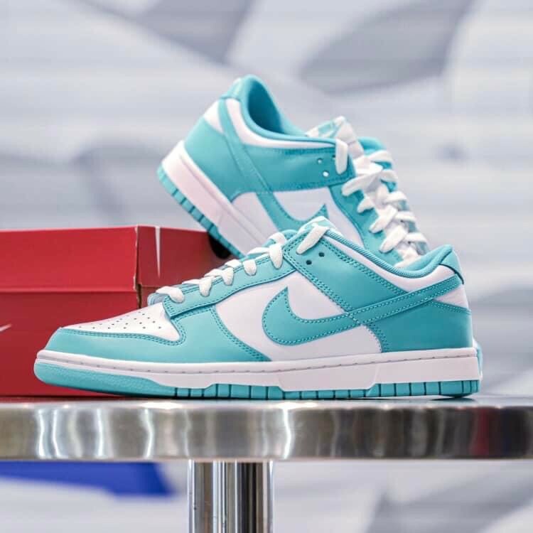 Nike Dunk Low "Clear Jade" 白綠 蒂芬妮綠 湖水綠 男鞋