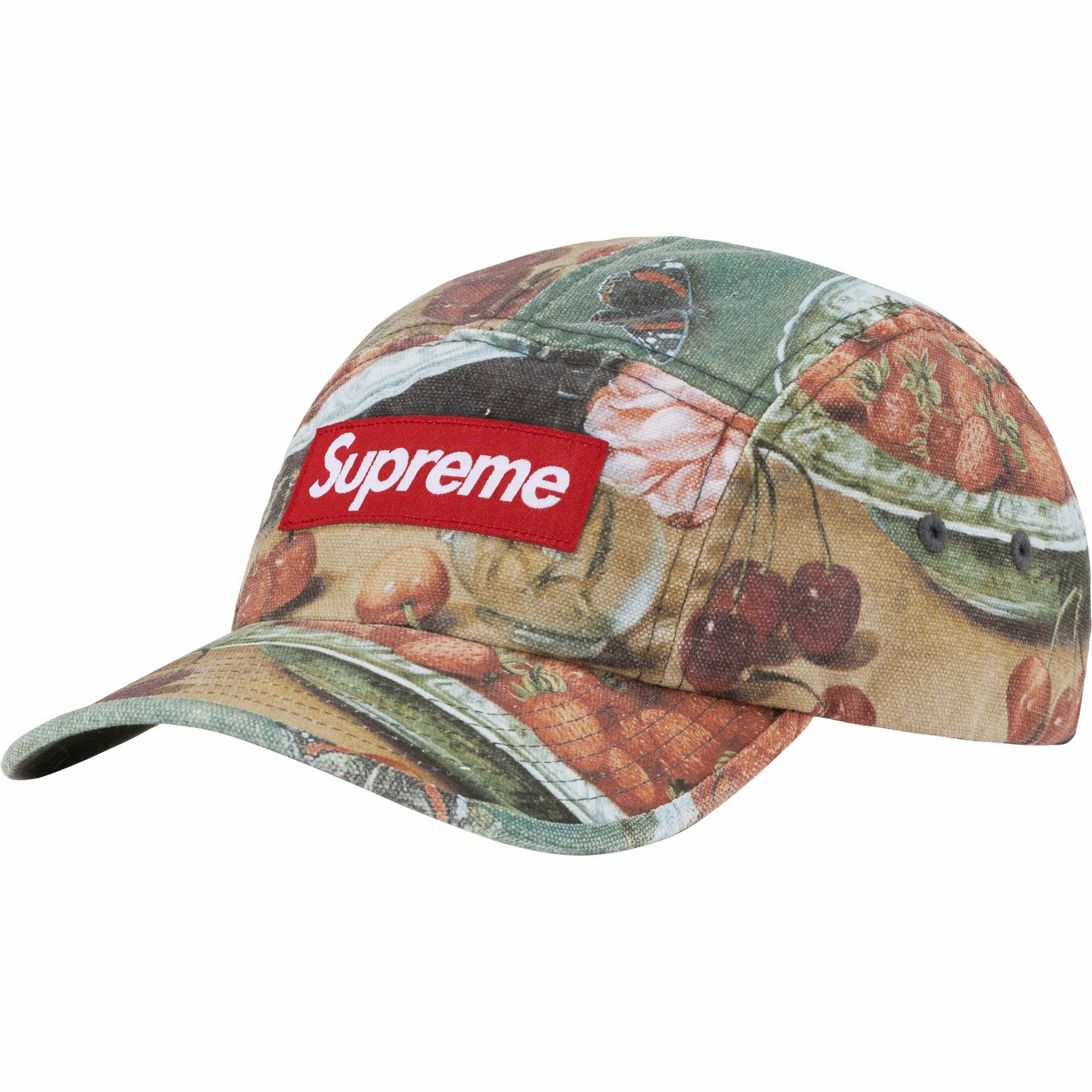 Supreme SS23 STRAWBERRIES CAMP CAP