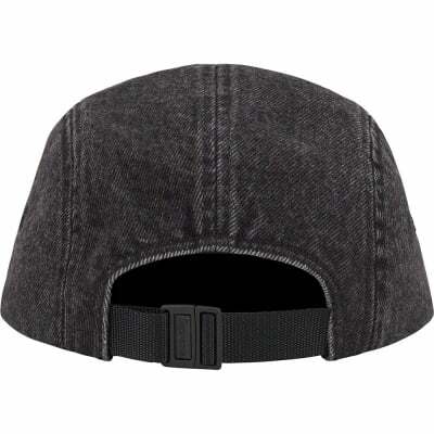 [現貨] Supreme SS23 DENIM CAMP CAP BLACK