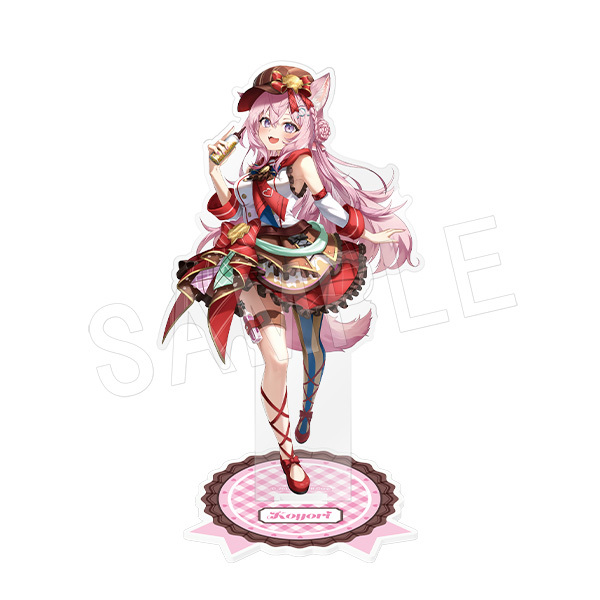 「最後1團」「官品代購」  Hololive x Marion Crepes 合作周邊 #1 立牌 白上 Aki 尾丸 博衣 🍎🌽🎪🧪