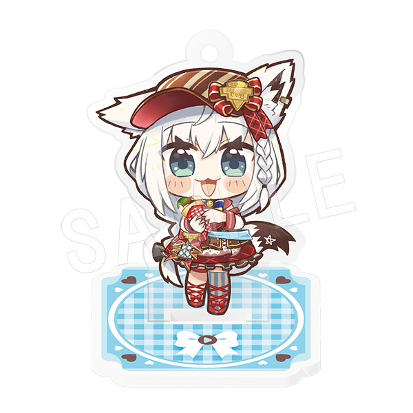 「最後1團」「官品代購」  Hololive x Marion Crepes 合作周邊 #2 立牌(迷你ver.) 白上 Aki 尾丸 博衣 🍎🌽🎪🧪