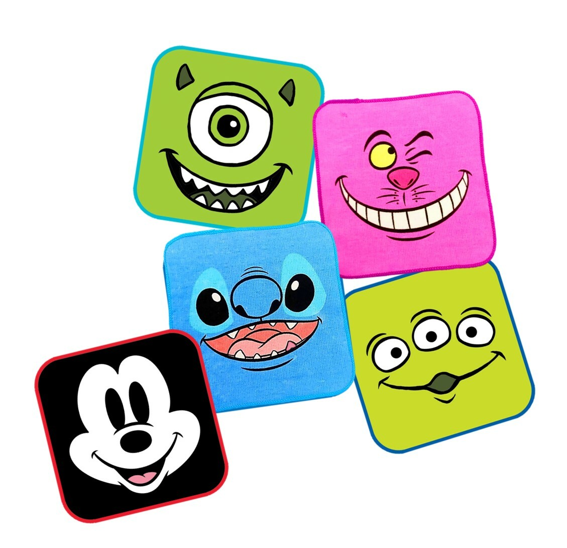 迪士尼米奇 - 5P兒童純棉多用途抹手巾(迪士尼100周年版)