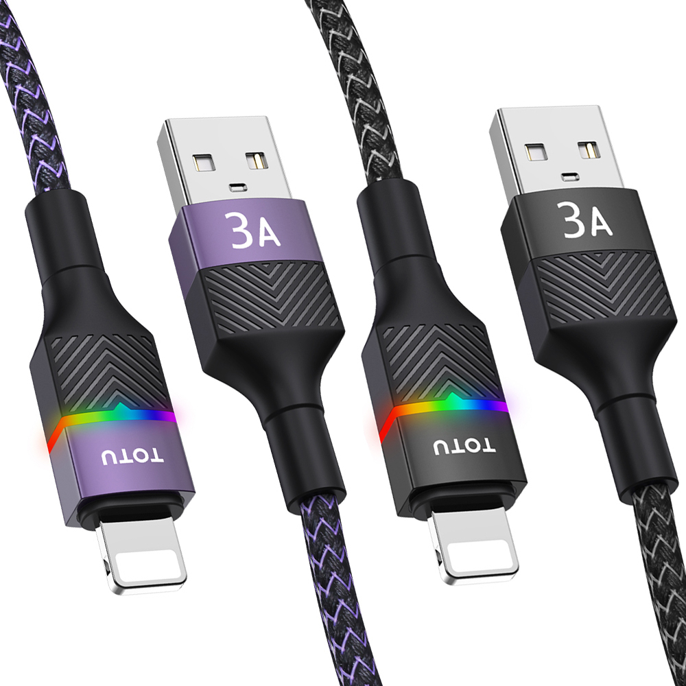 TOTU 拓途 Lightning/iPhone充電線傳輸線編織快充線 征程系列 1.5M