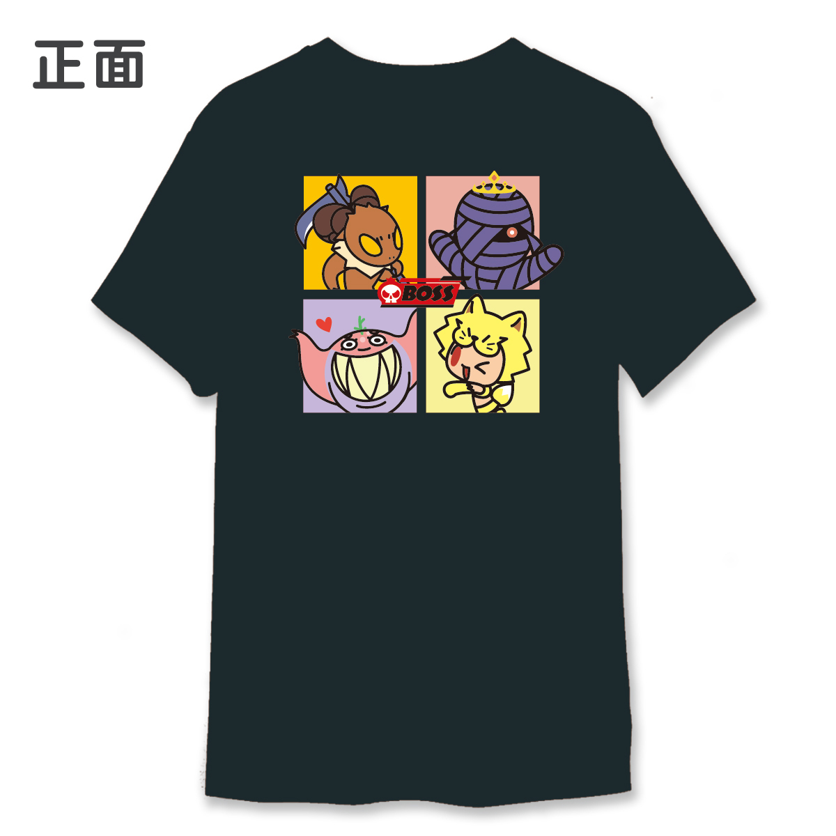 《RO仙境傳說》魔物BOSS T-shirt(黑)
