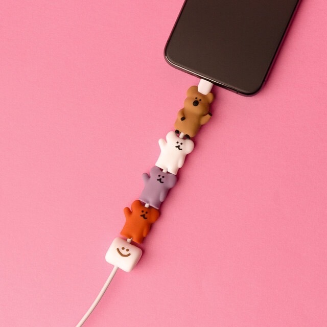 （現貨）💖 韓國連線✈️  Dinotaeng 充電線保護套 ✨