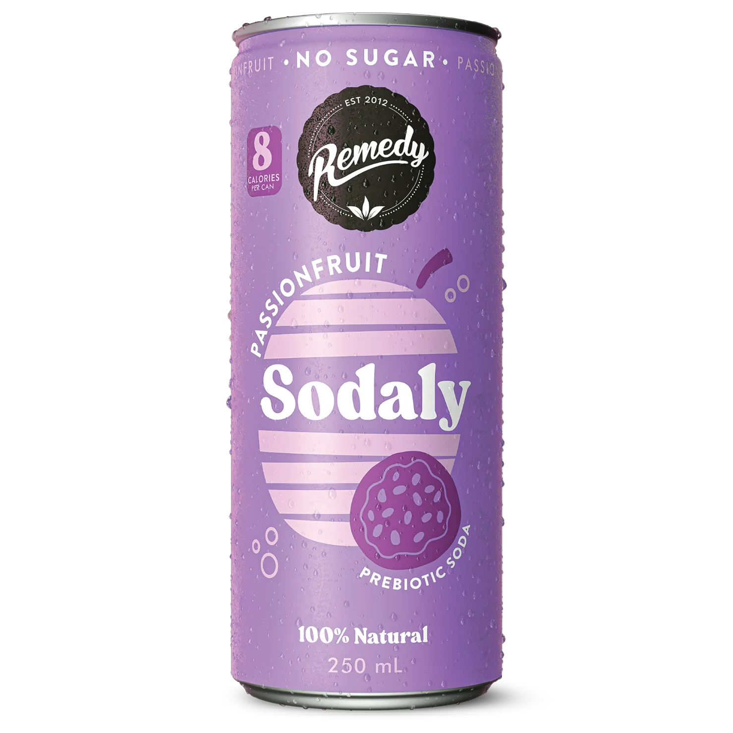 Remedy Drinks - 澳洲有機無糖益生菌梳打-熱情果味 250ml