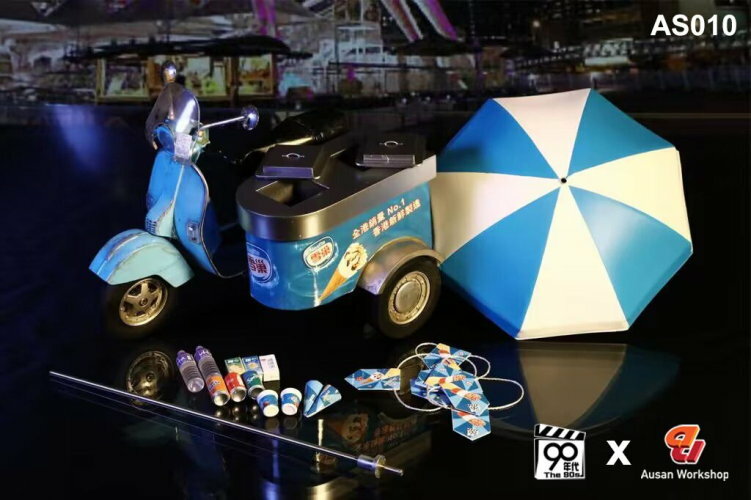 [訂金] 90年代x Ausan Workshop : 1/12 雪糕電單車