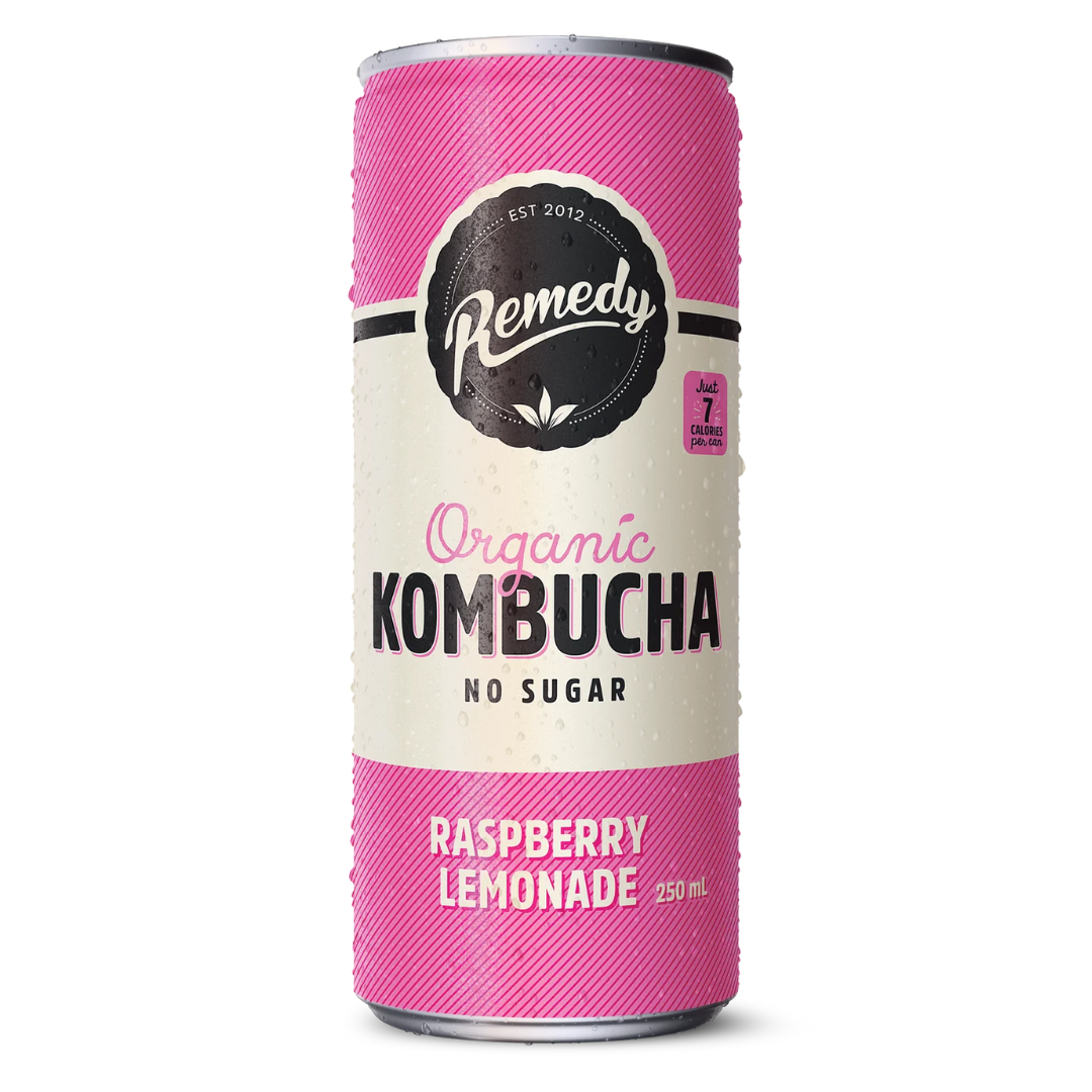 Remedy Kombucha - 澳洲有機紅茶菌紅莓檸檬250ml