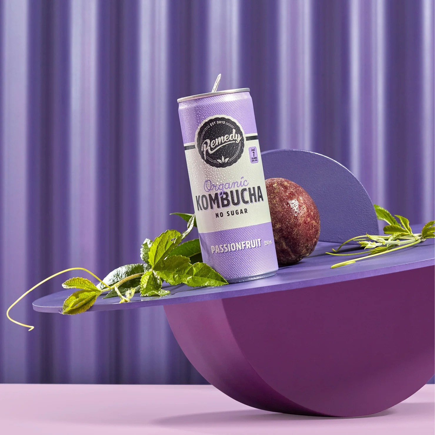 Remedy Kombucha - 澳洲有機康普茶 熱情果味 250ml