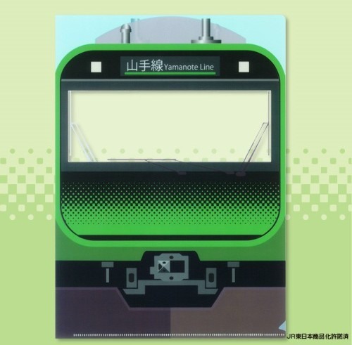 新幹線 A4 透明車窗文件夾 - E235