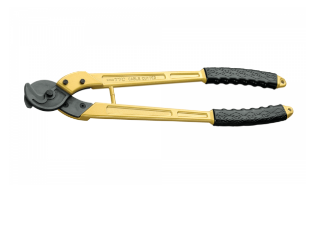 "KING-TTC" 金色長柄電纜剪